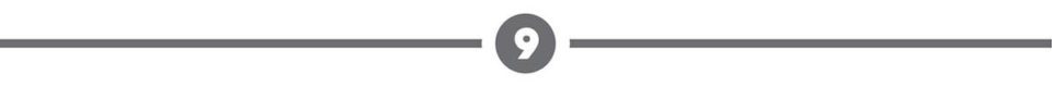 A dividing line with a '9' in the middle.